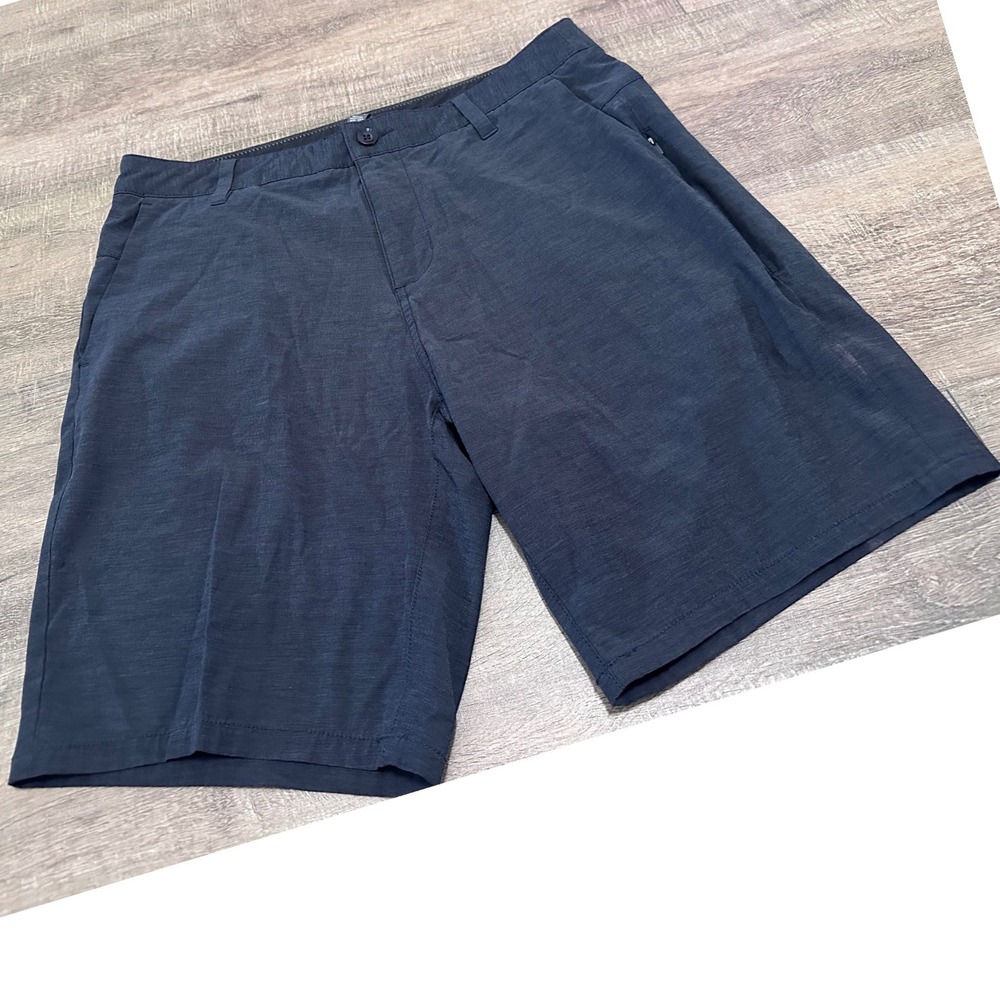Vuori Aim Shorts Mens 31 Charcoal Gray Heather Golf Active Stretch Performance